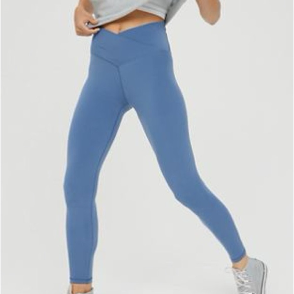Aerie 7/8 crossover leggings